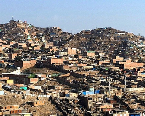 Buildings in Lima Peru, courtesy of Kory Russel