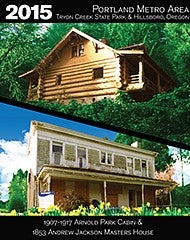 log cabin and historic house