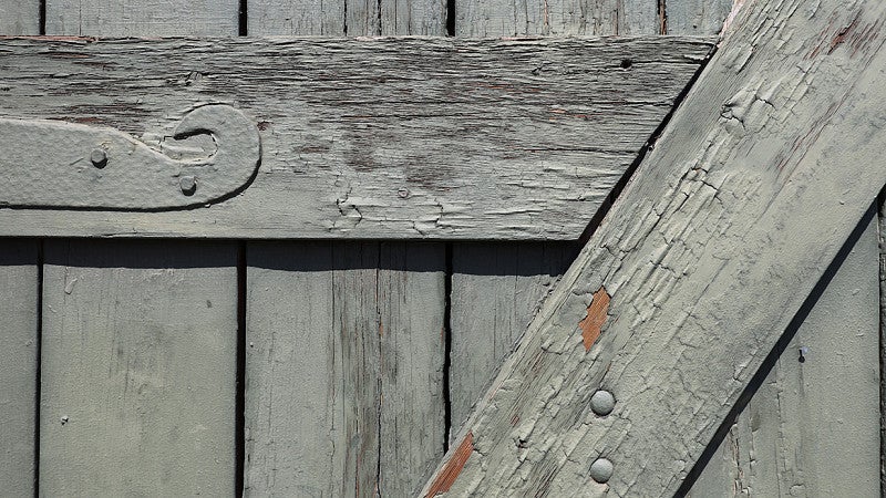 Image is a door detail. 