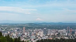 photo of Portland skyline
