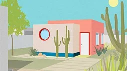 Graphic art of an ADU