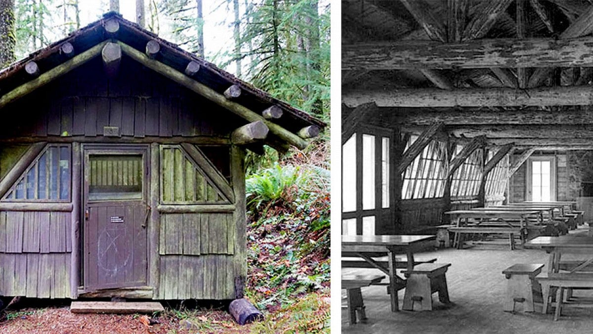 Cabins at Silver Falls State Park 