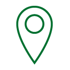 Green location marker icon