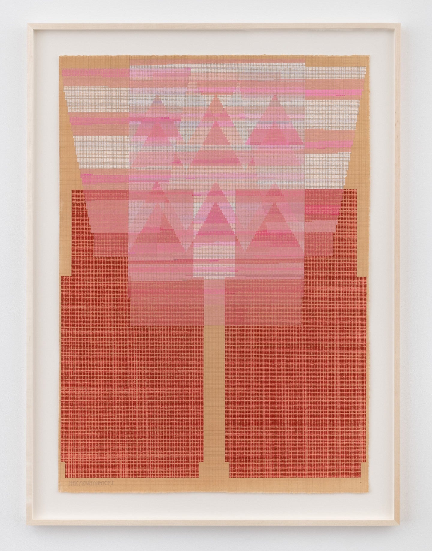 Photograph of one of Ellen Lesperance's pieces. 