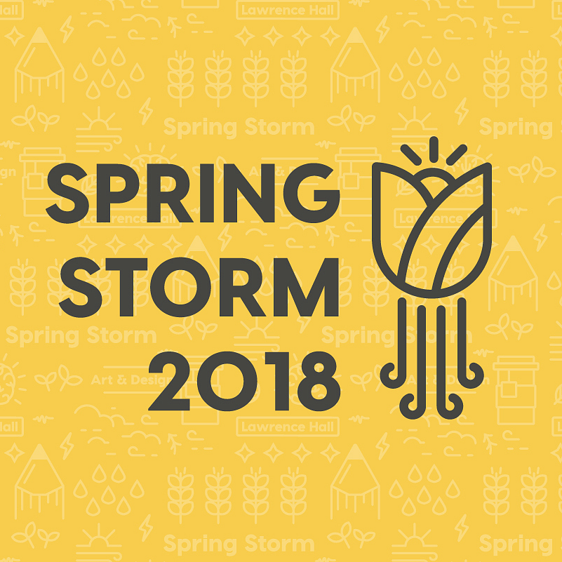 Spring Storm logo for 2018. 