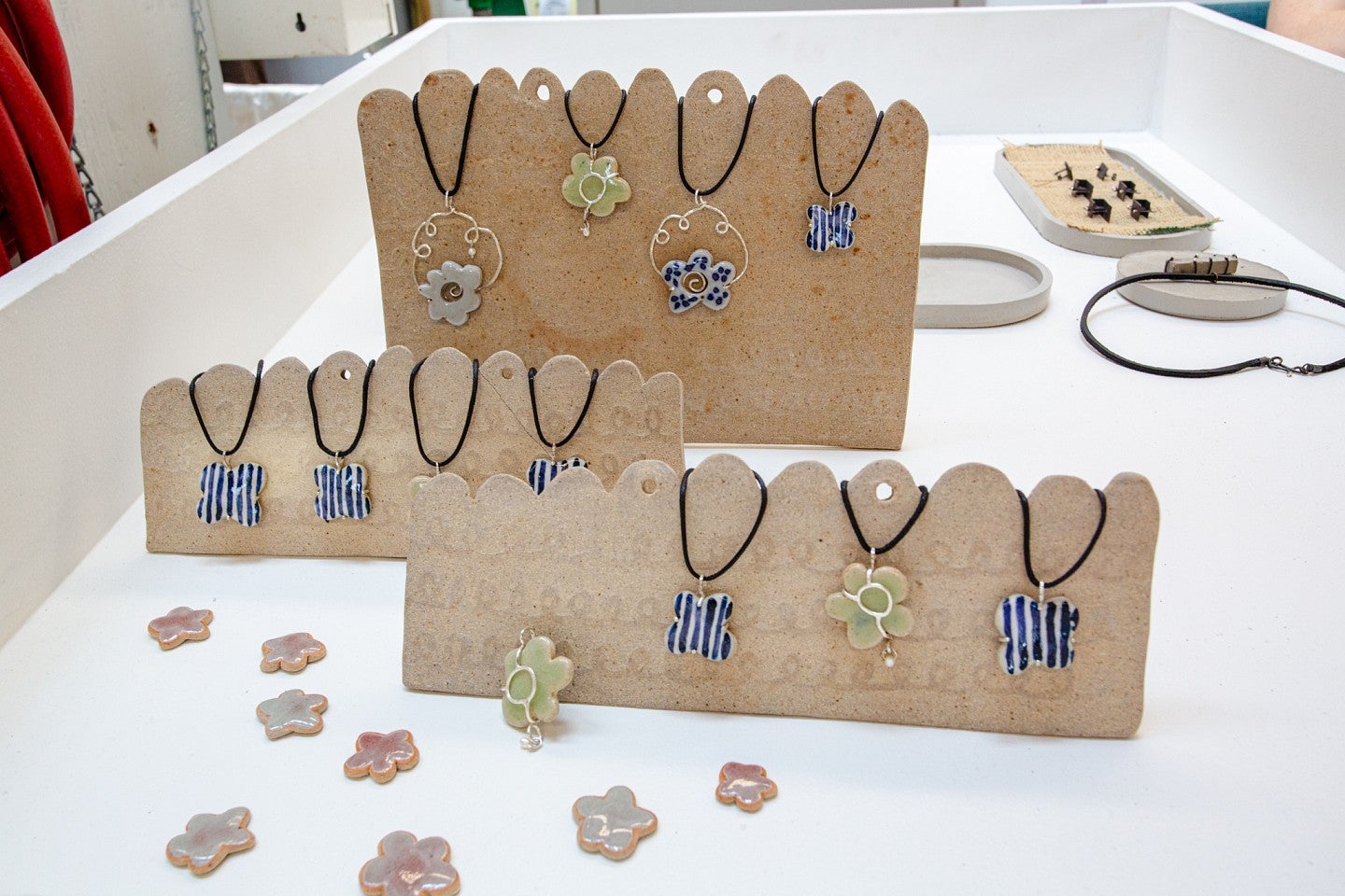 Necklaces. 