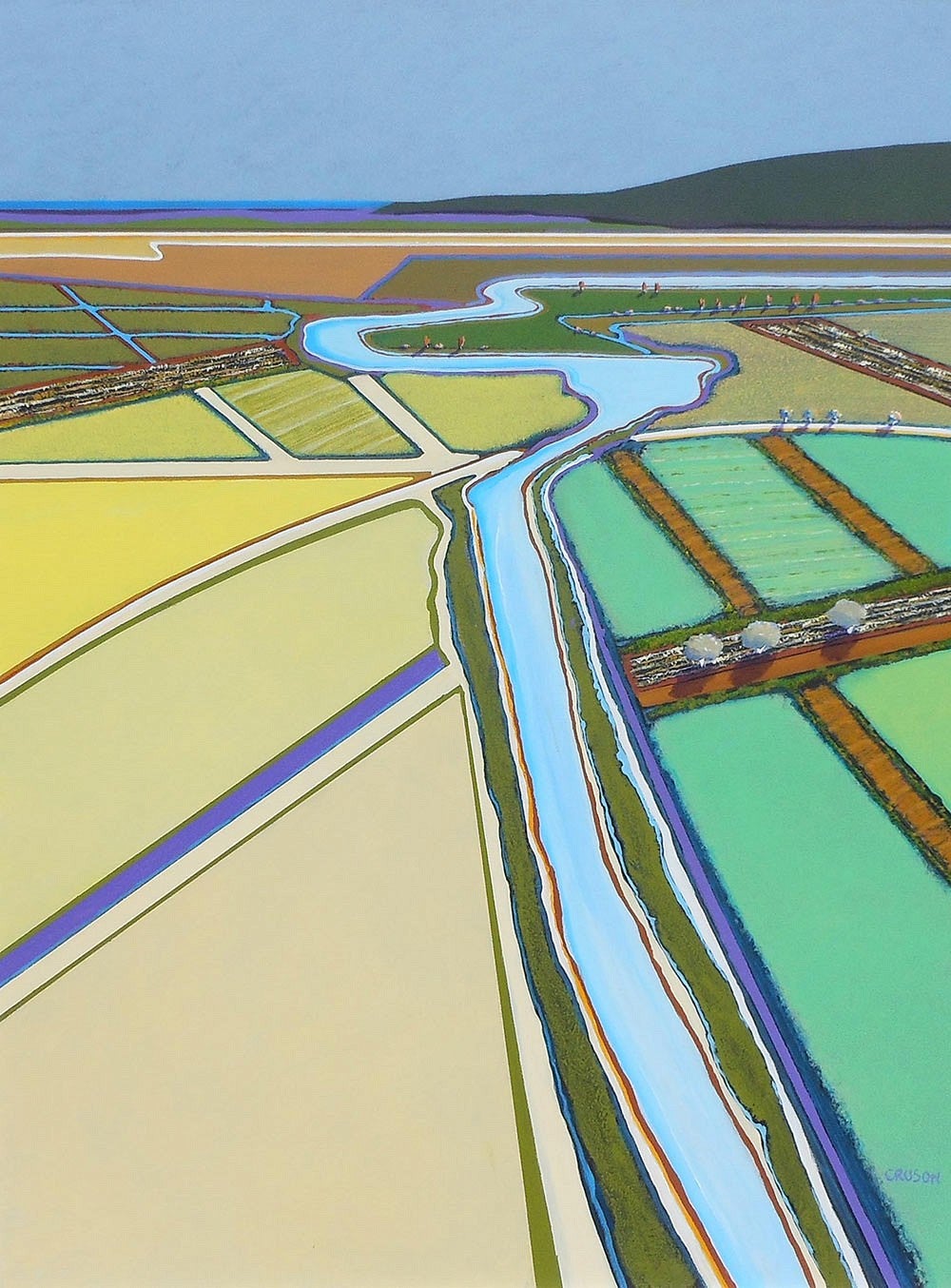 Landscape painting by Jon Jay Cruson