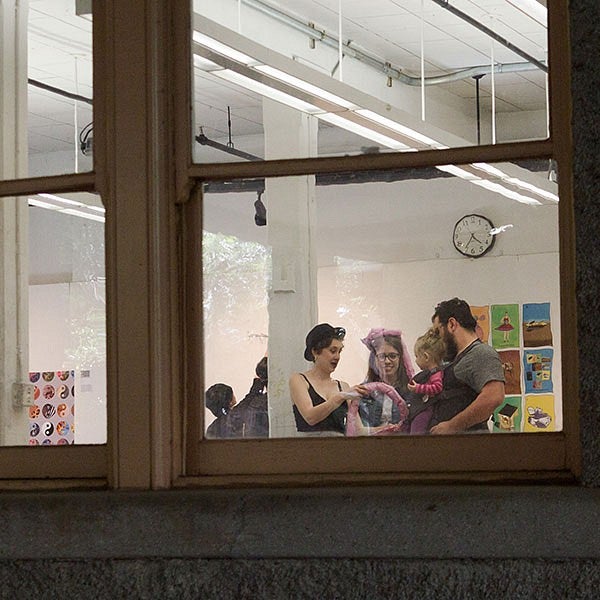 artwork on display at Spring Storm 2018