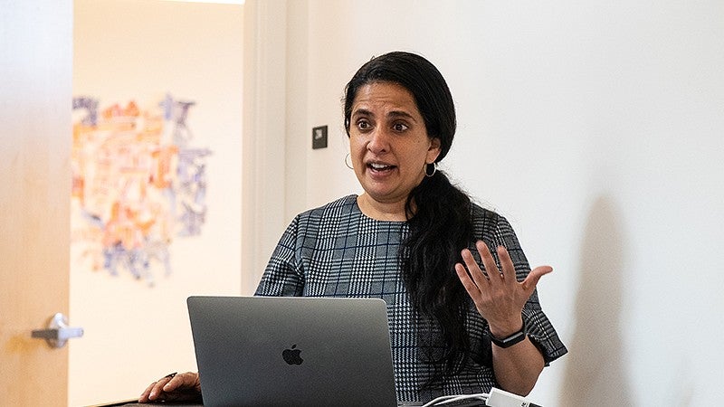 Tannaz Farsi speaks at CFAR