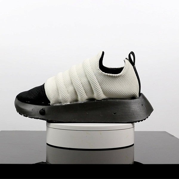 Photograph of a shoe from the 2023 cohort. 