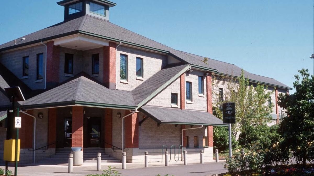 The Bowerman Family Building at the University of Oregon.