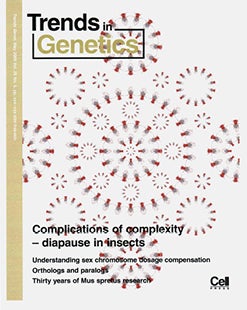 Cover of Trends in Genetics journal