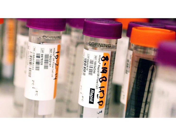 Lab samples from Corning