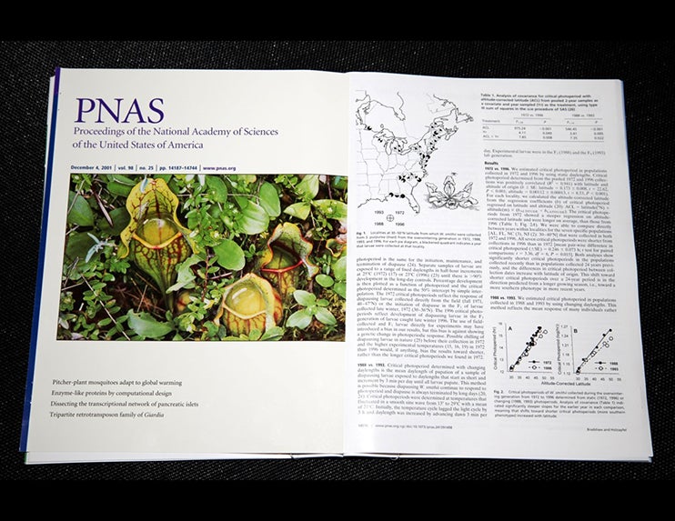 Article in PNAS journal
