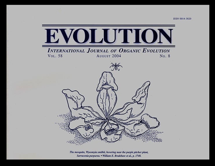 Article in International Journal of Organic Evolution