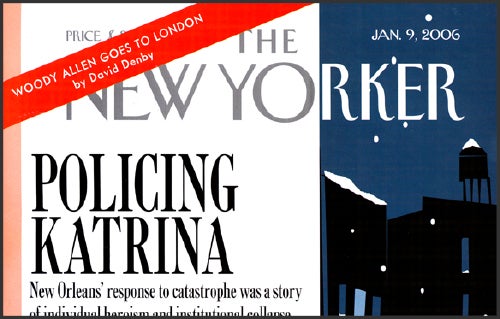 Cover of The New Yorker magazine
