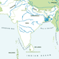 A map of India