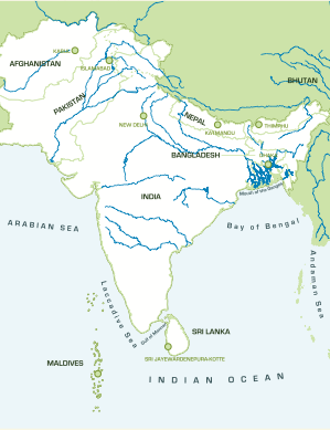 A map of India