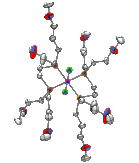 A computer generated chemical structure