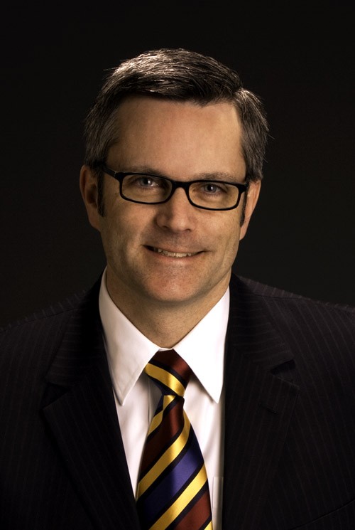 A man in a suit and tie