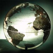 A globe