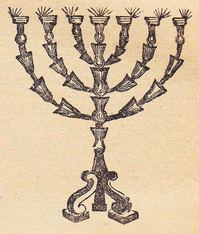 A menorah