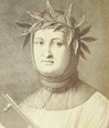 A painting of a historical figure
