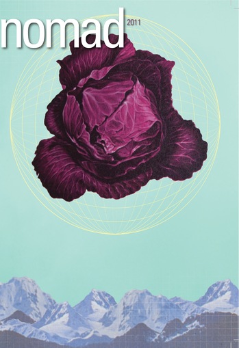 Nomad magazine cover with red cabbage