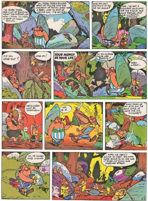Asterix comic strip