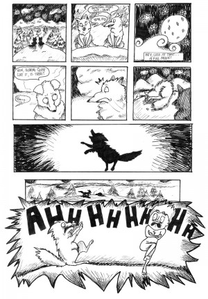 Art Ducko comic strip