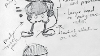 Mickey sketch