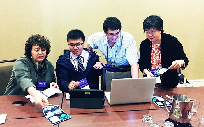CASLS staff give hands-on demonstration