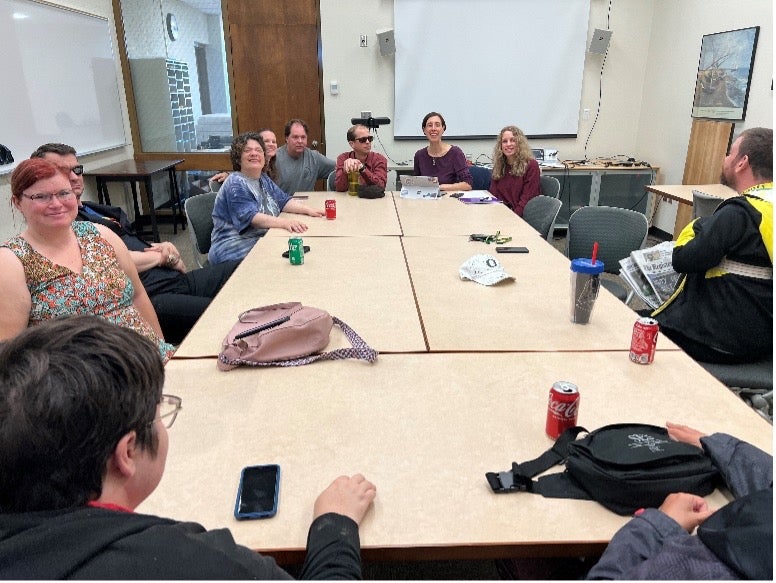 CAC Meeting with attendees.