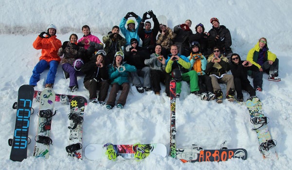 Snowboarding