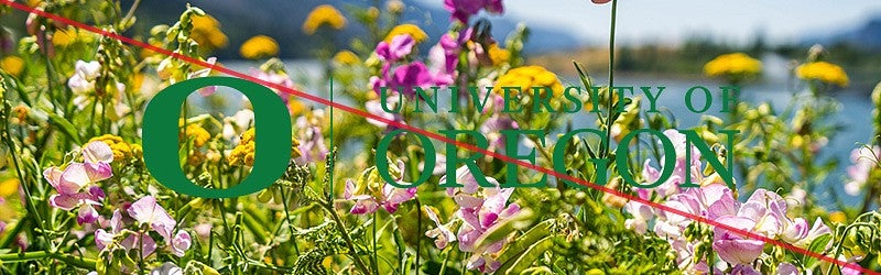 Example of UO logo with an image behind it, crossed out