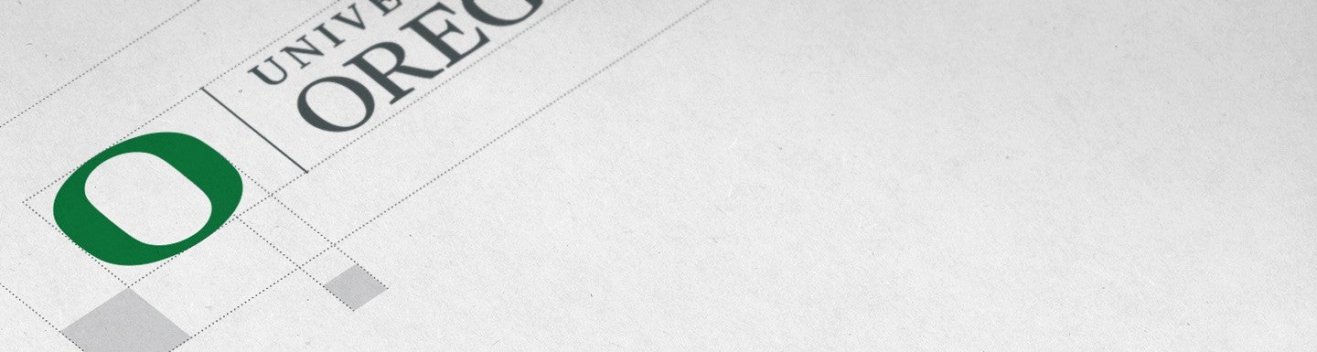 background image showing a portion of the UO signature