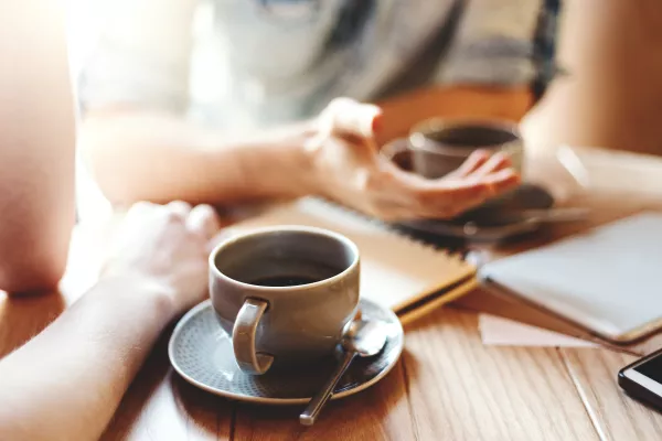 Café guests