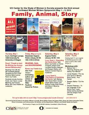 "Family, Animal, Story" NWWS Poster