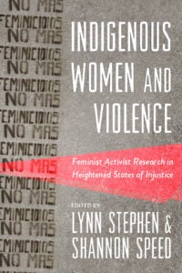 Indigenous Women and Violence Book cover