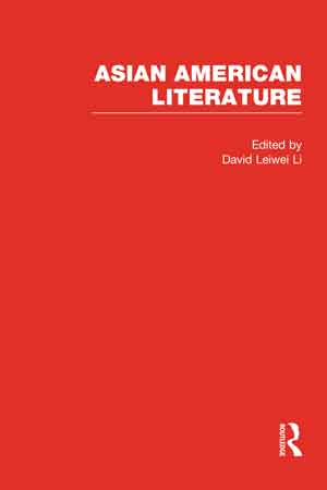 Asian American Literature Book Cover