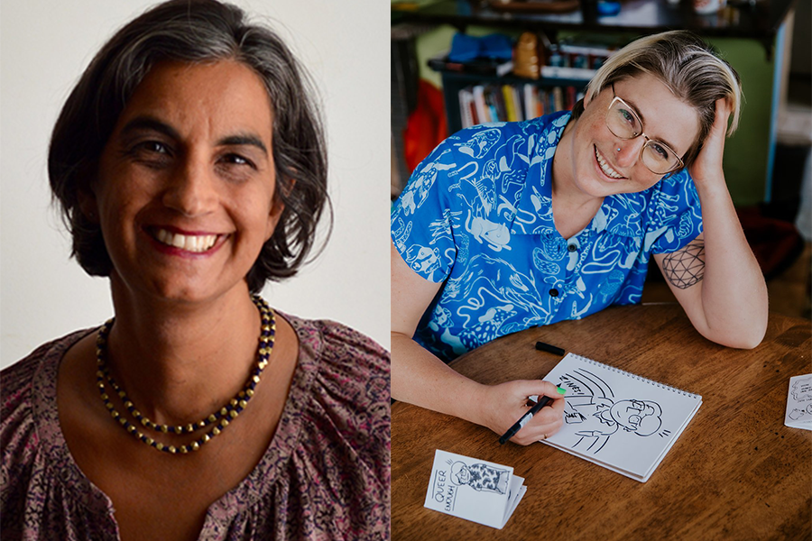 Anajali Singh and Sarah “Shay” Mirk.