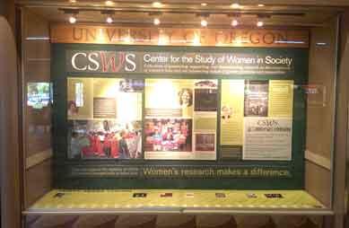 CSWS airport exhibit / photo by Amber Andri