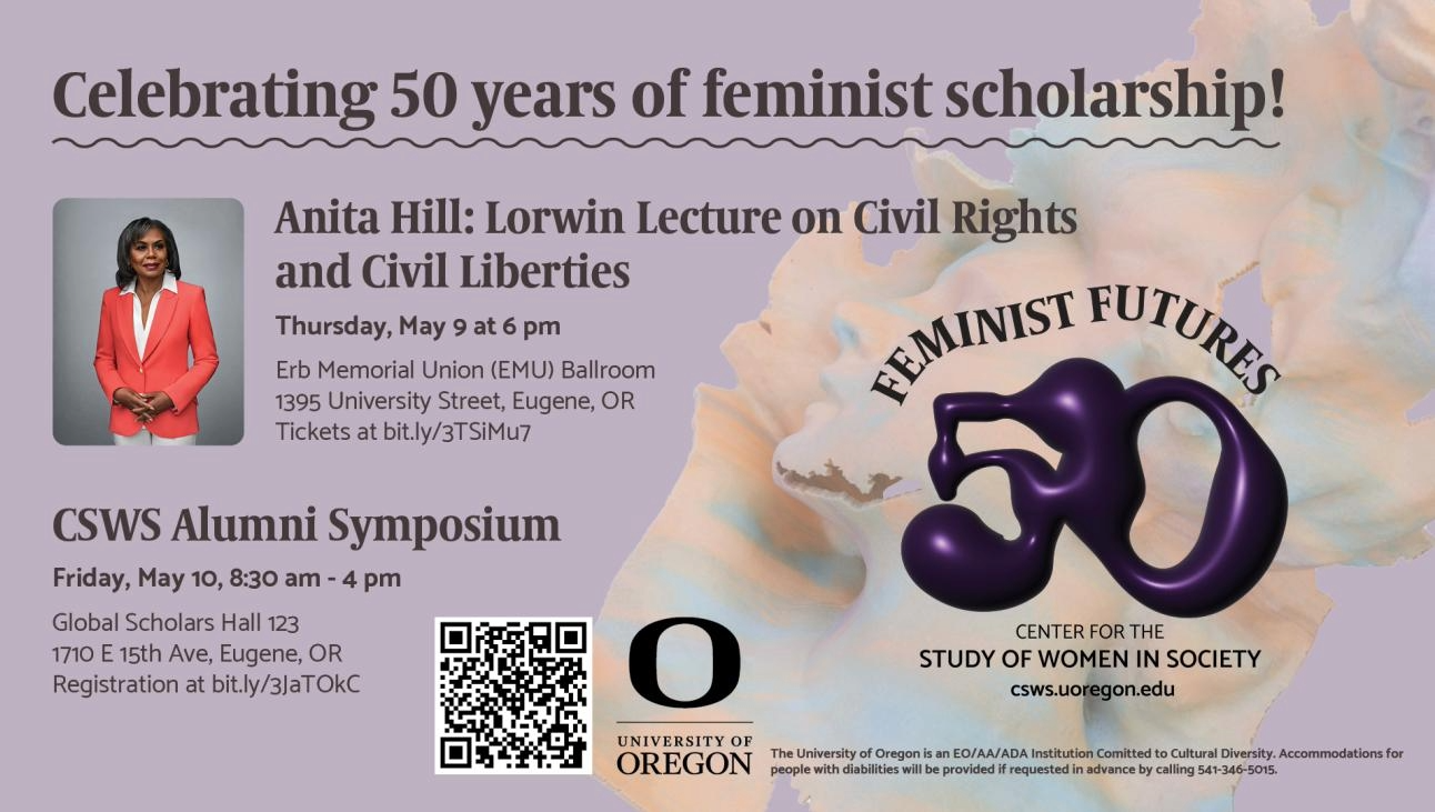 A graphic for the CSWS 50th Anniversary Events