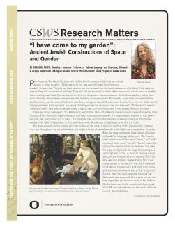 First page of the 2014 Winter Research Matters