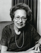 Source: Photograph by Lynn Gilbert, Viola W. Bernard Papers, Archives and Special Collections, Augustus C. Long Library, Columbia University