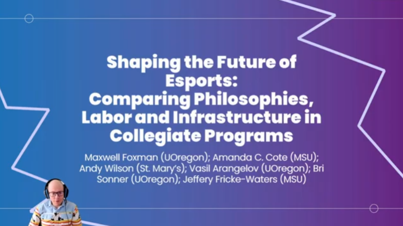 EGR Lab at ERN 2025 – Shaping the Future of Collegiate Esports – Foxman et al.