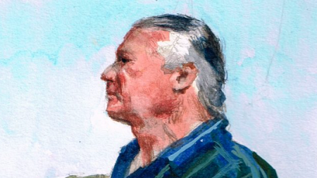 Portrait of Steven Newcomb by Larry Day (The Sopris Sun)