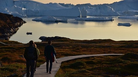 Greenland glacier Mark Carey