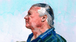 Portrait of Steven Newcomb by Larry Day (The Sopris Sun)