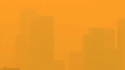 Smoky skyline